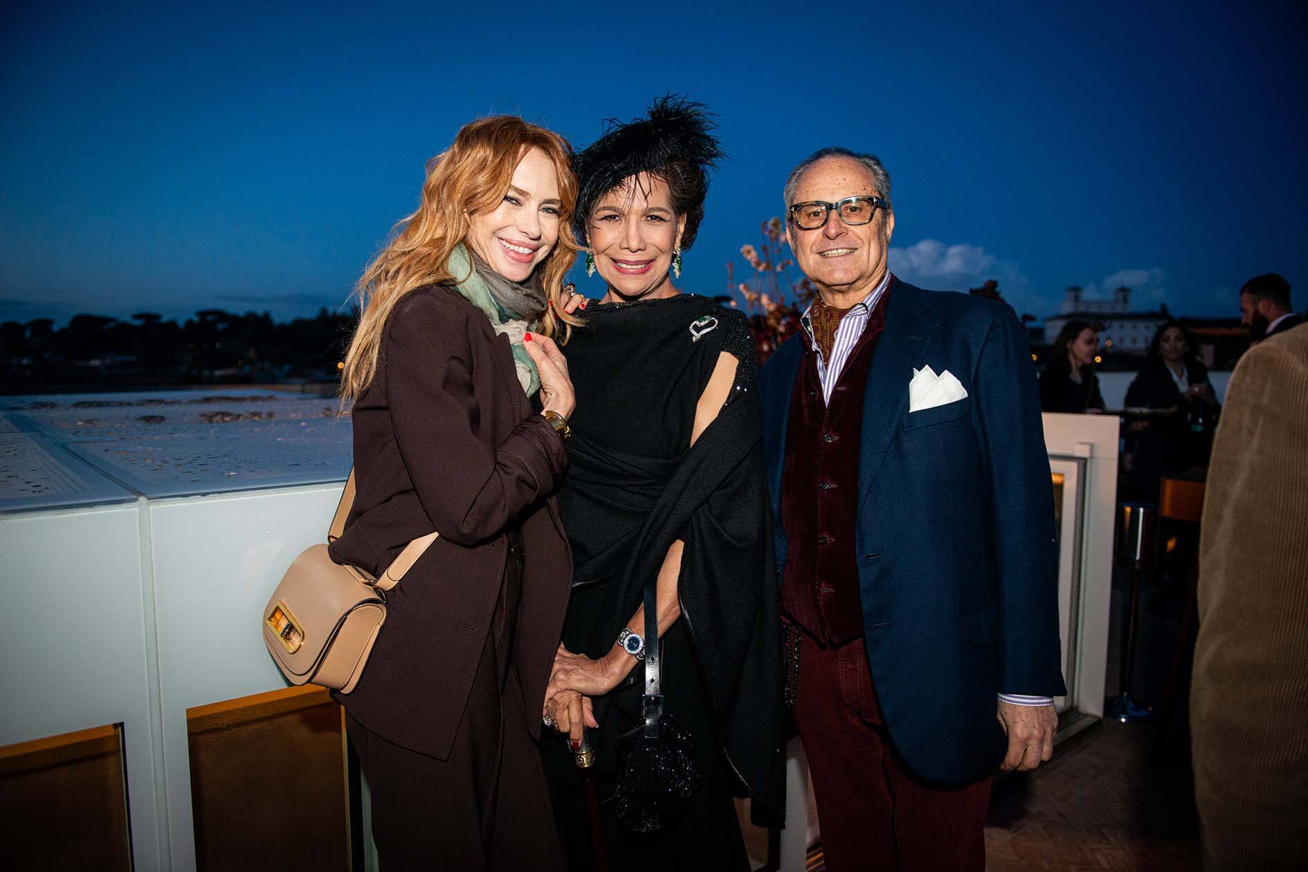 Yvonne Sciò, Marisela Federici e Saverio Ferragina